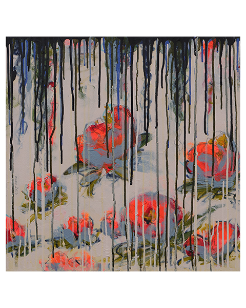 Am Teich - 50 x 50 cm - 25 Euro