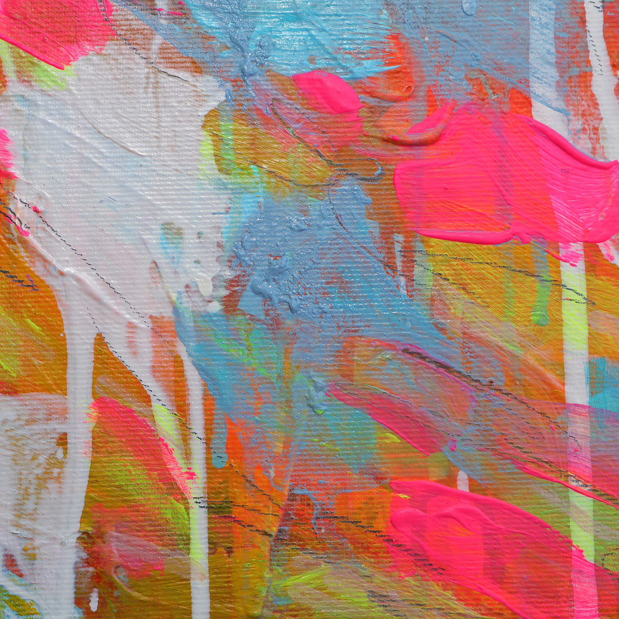 Detail Gemälde Wand Bild neon lila dunkel blau Himmel Abend Sylt Meer Nordsee Strand