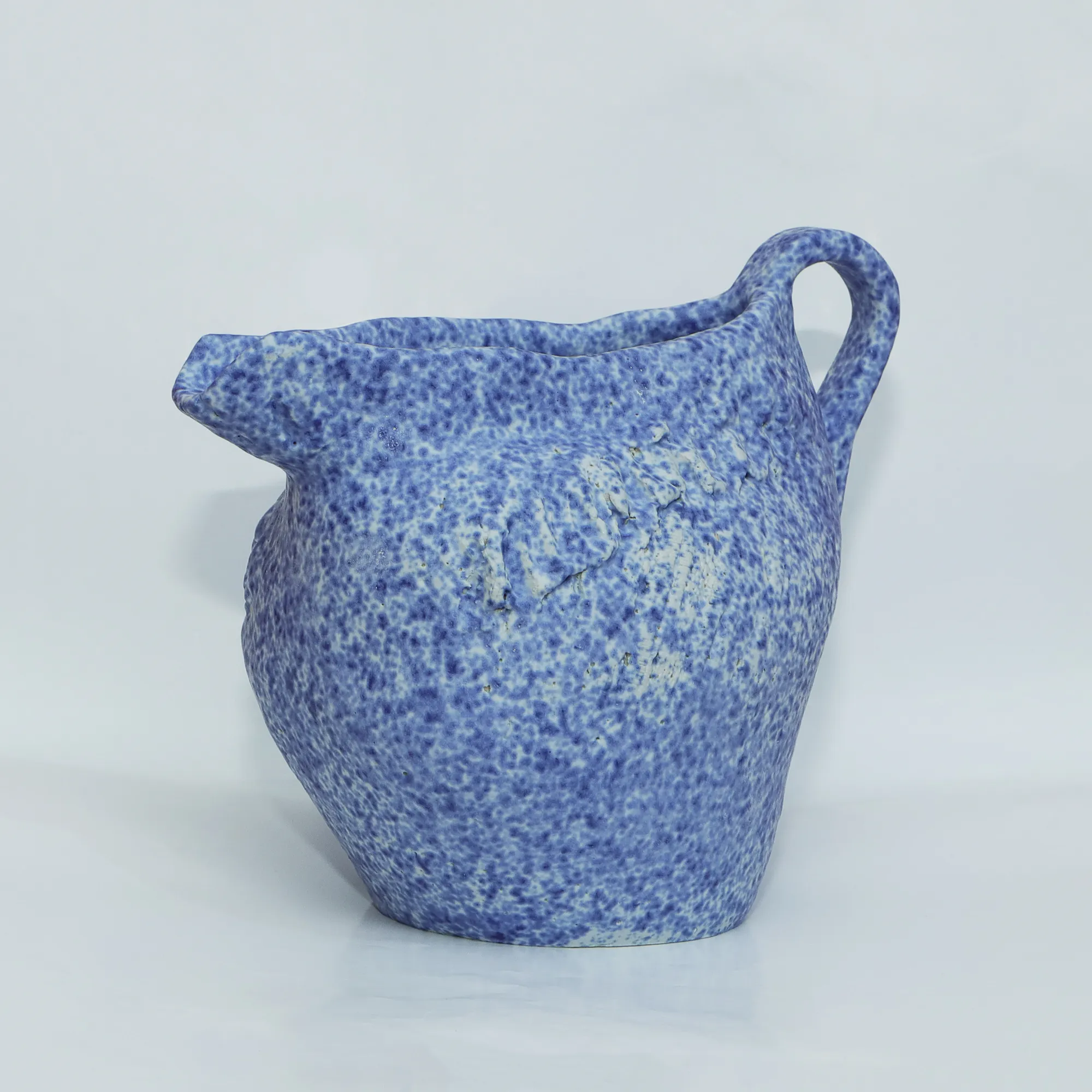 Handgefertigte Keramikvase abstrakt von der Künstlerin aness