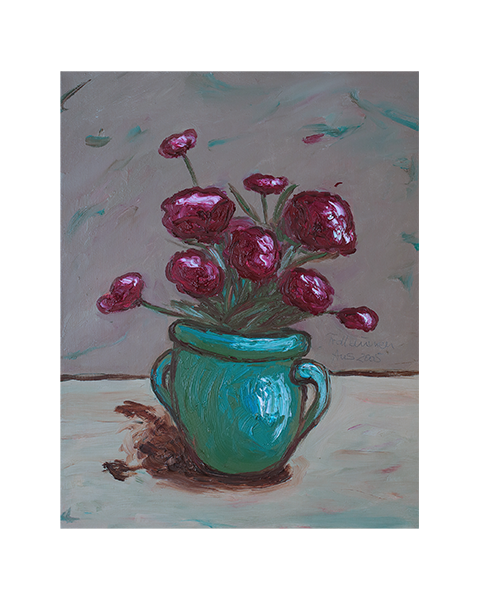 Trollblumen - 50 x 40 cm - 25 Euro