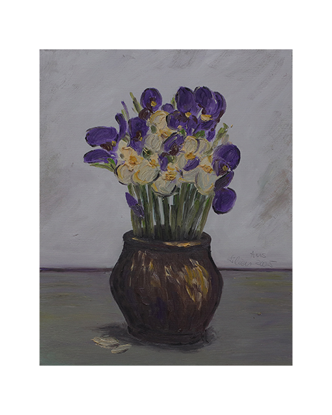 Lilien - 50 x 40 cm - 25 Euro