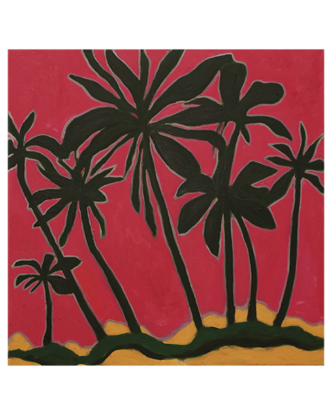 Miami Palm Trees - 70 x 70 cm - 50 Euro