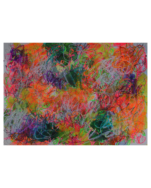 Neon Strokes - 24 x 32 cm - 10 Euro