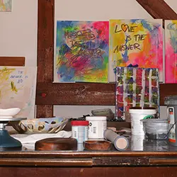 Unikate der Künstlerin aness aus Bergsdorf/Zehdenick aus dem Norden Oberhavels